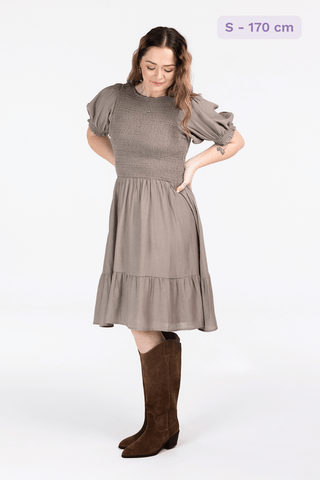 Careless Kjole Indie kjole - Beige