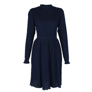 Careless Kjole Tulip kjole - Mørk blå