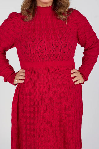 Careless Kjole Tulip kjole - Rød