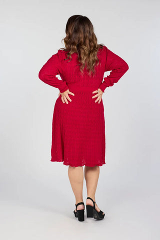 Careless Kjole Tulip kjole - Rød
