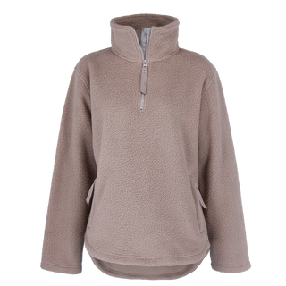 Careless Kourtney teddy fleecejakke - Beige