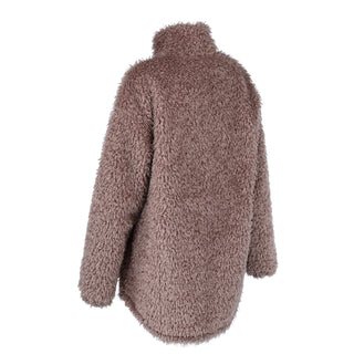 Careless Kourtney teddy fleecejakke - Beige