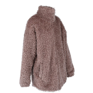 Careless Kourtney teddy fleecejakke - Beige