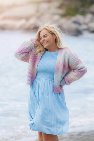 Careless Leah Cardigan - Multicol