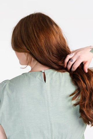 Careless Lilje kjole - Lys grønn