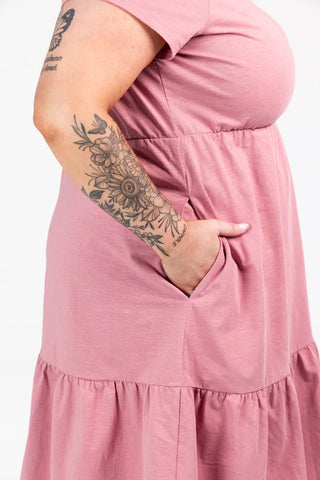 Careless Lilje kjole - Rosa