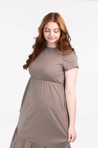 Careless Lilje maxikjole - Beige