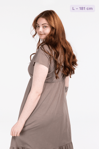 Careless Lilje maxikjole - Beige