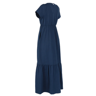 Careless Lilje maxikjole - Mørk blå