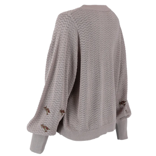 Careless Line genser - Beige