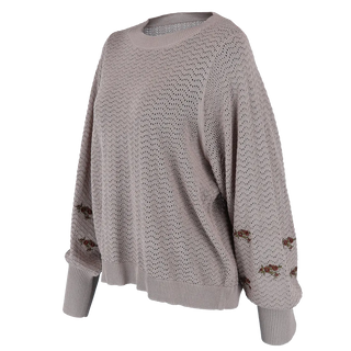 Careless Line genser - Beige