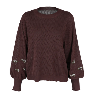 Careless Line genser - Brun