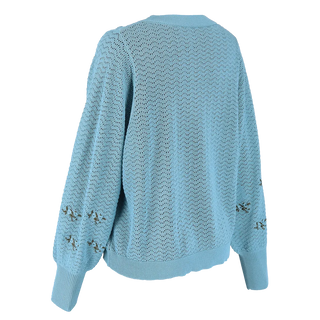 Careless Line genser - Turkis