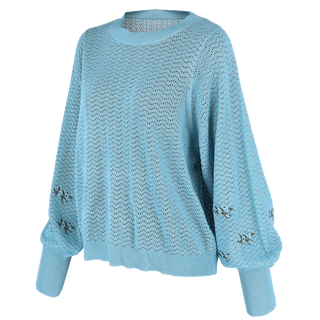 Careless Line genser - Turkis