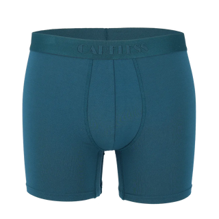 Careless Lukas Boksershorts long 2pk - Blågrønn / Burgunder