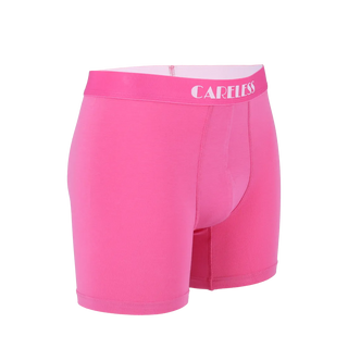 Careless Lukas Boksershorts long 2pk - Rød / Rosa