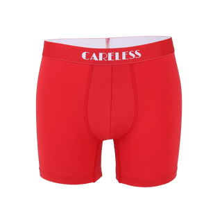 Careless Lukas Boksershorts long 2pk - Rød / Rosa