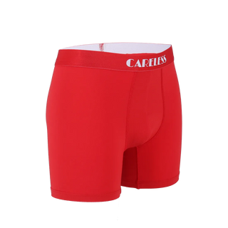 Careless Lukas Boksershorts long 2pk - Rød / Rosa