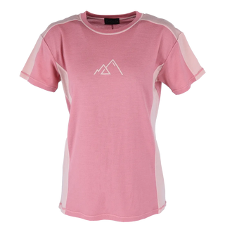 Careless Lygna merinoull t-skjorte - Rosa