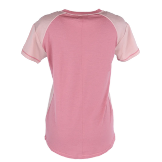 Careless Lygna merinoull t-skjorte - Rosa