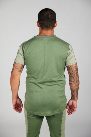 Careless Lygna wool t-shirt man - Grønn