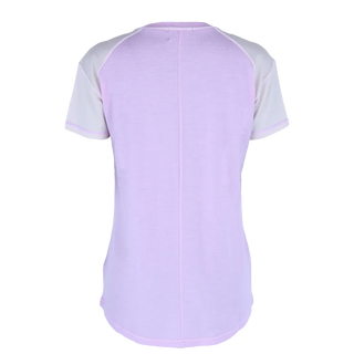 Careless Lynga wool t-shirt - Lavendula / Lavender Fog