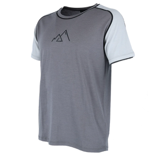 Careless Lynga wool t-shirt man - Thunderstorm / High Rise