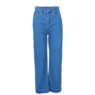 Careless Malin High Waist Mom Jeans regular - Mørk denimblå AW26