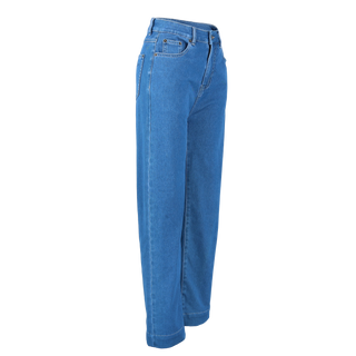 Careless Malin High Waist Mom Jeans regular - Mørk denimblå AW26