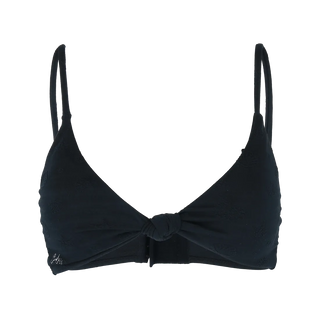Careless Malta bikinitopp - Textured Black Onyx