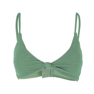 Careless Malta bikinitopp - Textured Vinyard Green