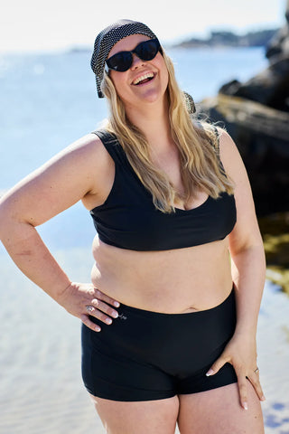 Careless Miami bikinitopp - Svart