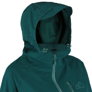 Careless Mylla 2-lags Skalljakke - Blågrønn