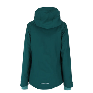 Careless Mylla 2-lags Skalljakke - Blågrønn