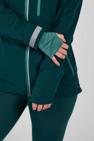 Careless Mylla 2 Layer Shell Jacket - Blågrønn