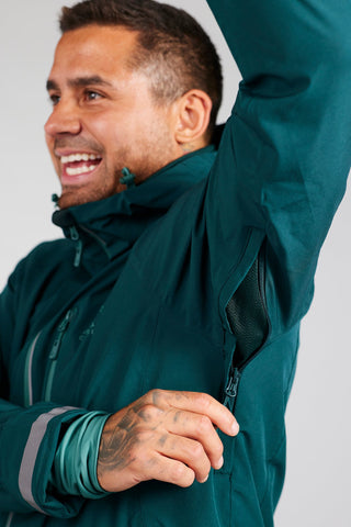 Careless Mylla 2 Layer Shell Jacket Man - Teal