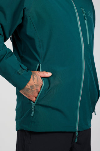 Careless Mylla 2 Layer Shell Jacket Man - Teal