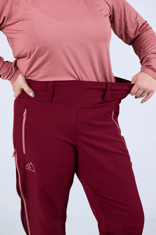 Careless Oppdalen turbukse - Burgunder
