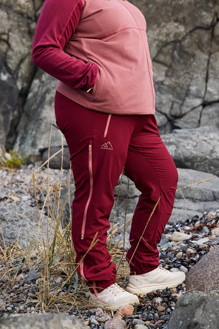 Careless Oppdalen turbukse - Burgunder