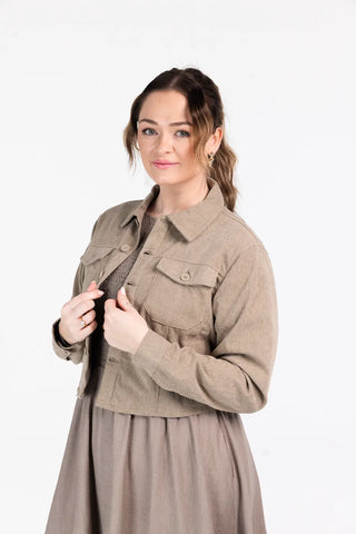 Careless Othilie jakke - Beige