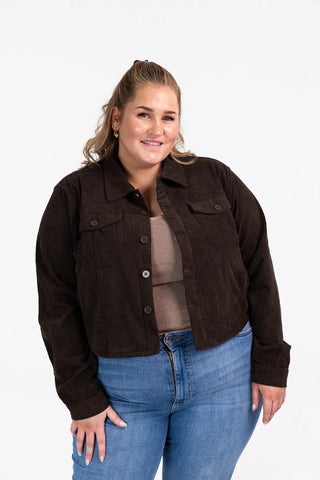 Careless Othilie jakke - Brun