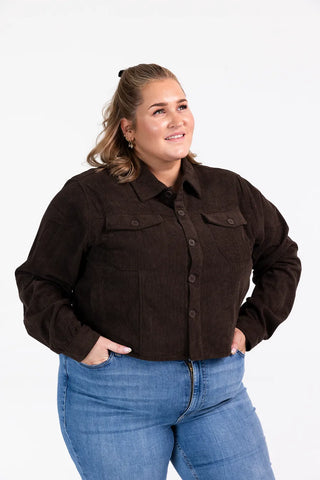 Careless Othilie jakke - Brun