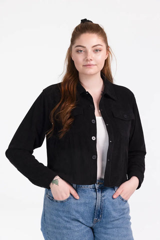 Careless Othilie jakke - Svart