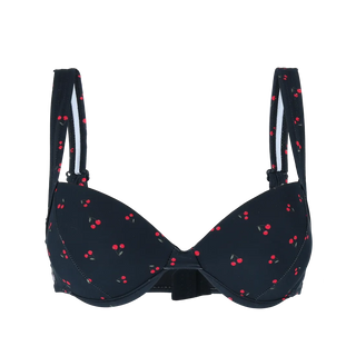 Careless Parga bikinitopp - Black Onyx AOP