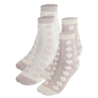 Careless Randsfjord Ullsokk 2pk - Beige