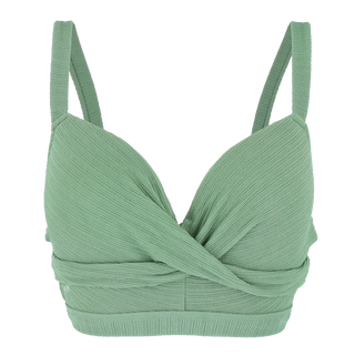 Careless Roma bikinitopp - Textured Vinyard Green