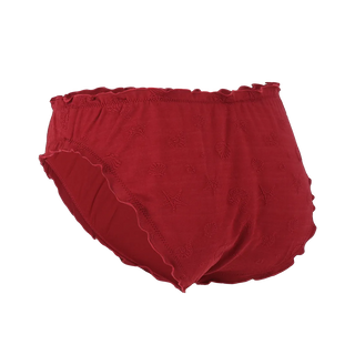 Careless Ruffles bikinitruse - Textured Sun Dried Tomato