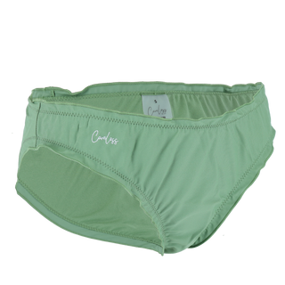 Careless Ruffles bikinitruse - Vinyard green