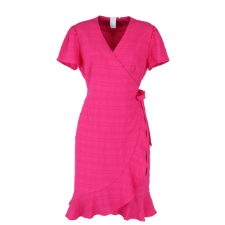 Careless Silja tekstur kjole - Rosa