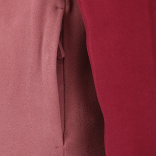 Careless Skjerva Fleece jakke - Burgunder / rosa